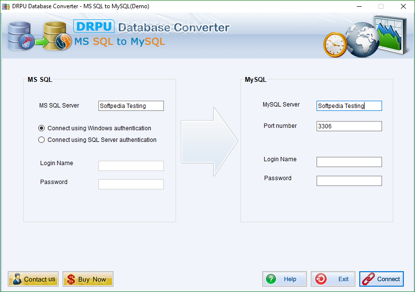 DRPU Database Converter - MS SQL to MySQL