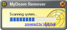Webroot MyDoom Remover