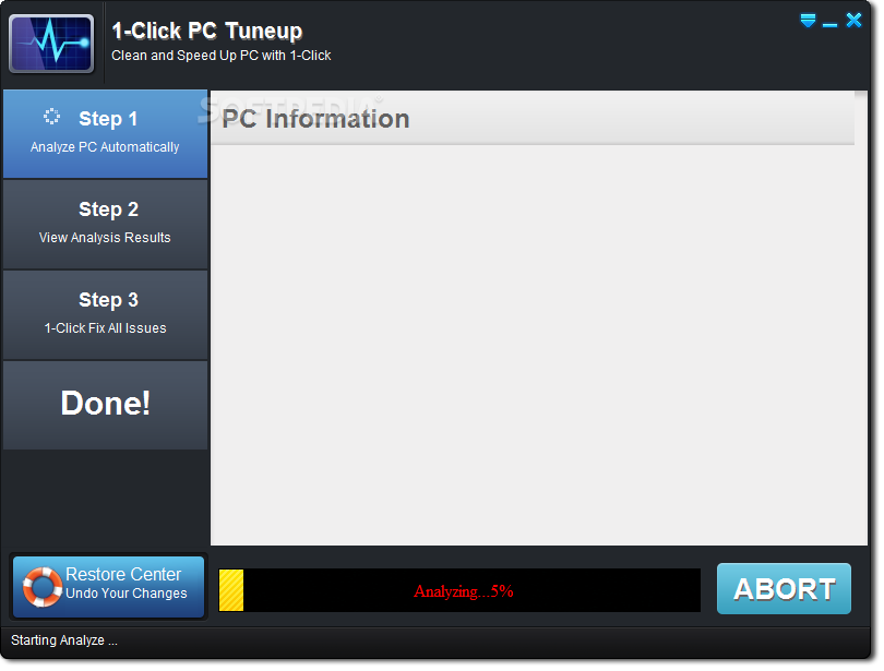 1-Click PC Tuneup