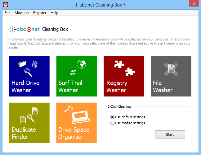 1-abc.net Cleaning Box