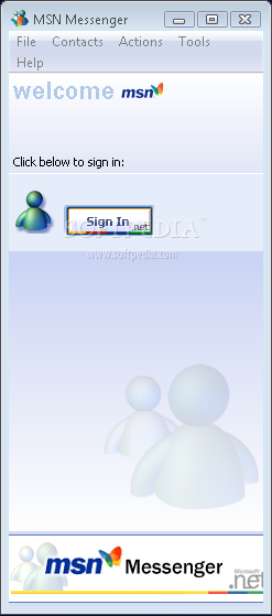 MSN Messenger for Windows 2000