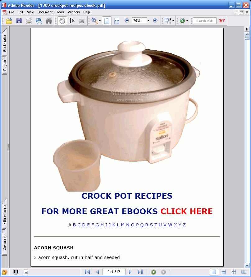 1300 Crockpot Recipes Ebook