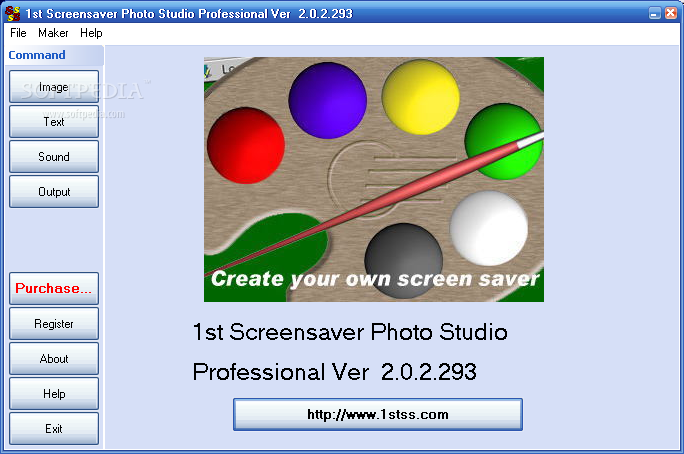 1st Screensaver Photo Studio Professional