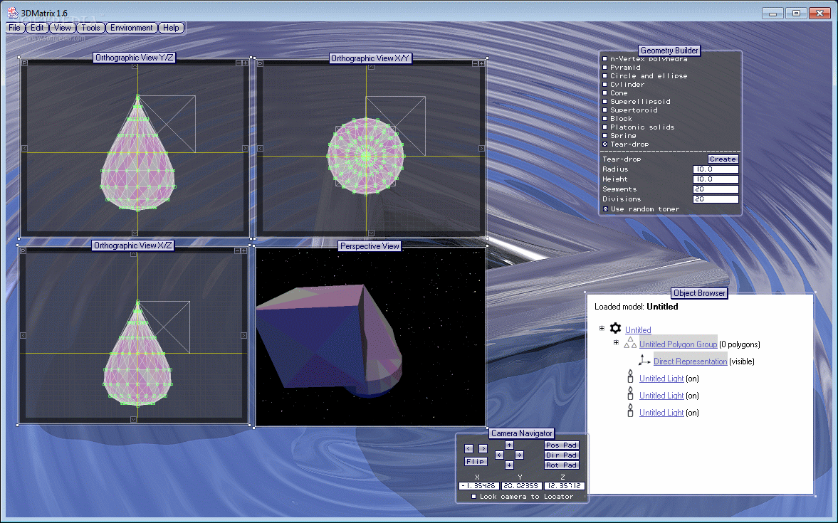 3DMatrix Lite