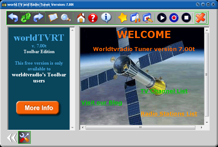 world TVRT Toolbar Edition