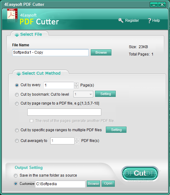 4Easysoft PDF Cutter