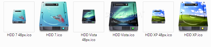 7 XP and Vista Hard Drives