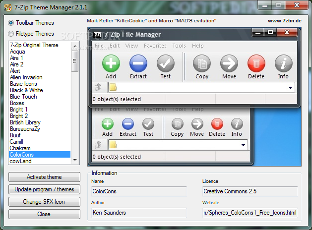 Top 39 Others Apps Like 7-Zip Theme Manager - Best Alternatives