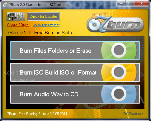 Top 10 Cd Dvd Tools Apps Like 7Burn - Best Alternatives