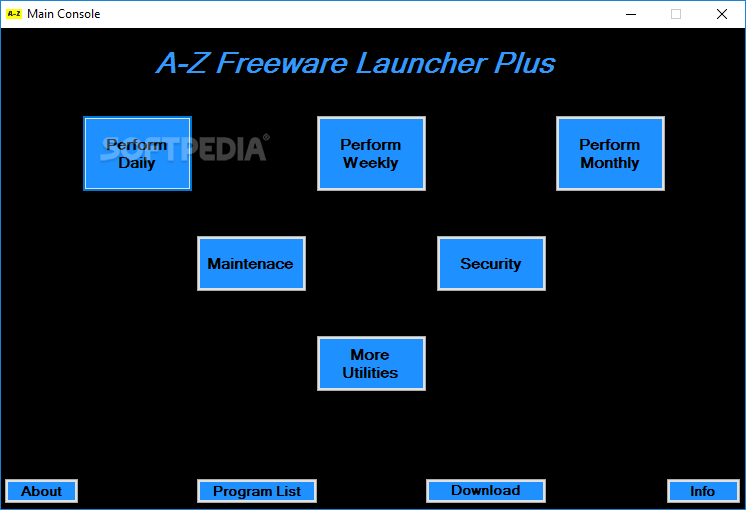 A-Z Freeware Launcher Plus