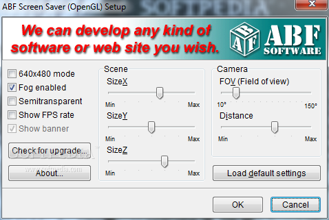 ABF Screen Saver (OpenGL)