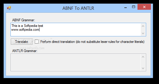 ABNF To ANTLR