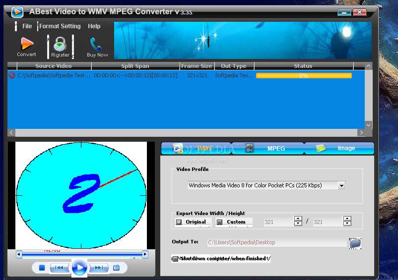 ABest Video to WMV MPEG Converter