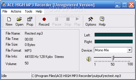 ACE-HIGH MP3 Recorder