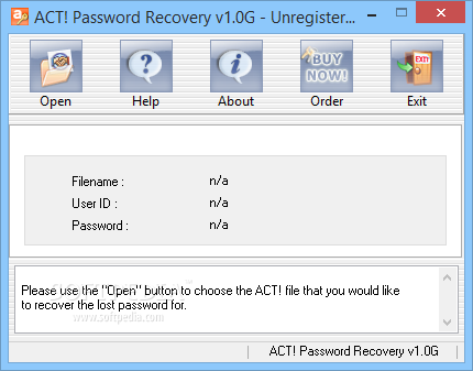ACT Password Recovery