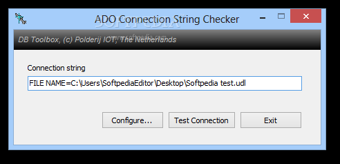ADO Connection String Checker