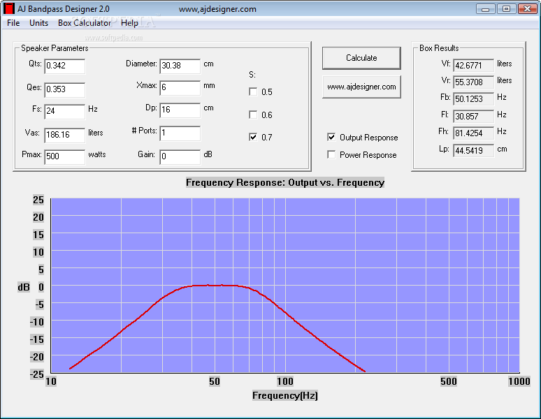 AJ Bandpass Designer