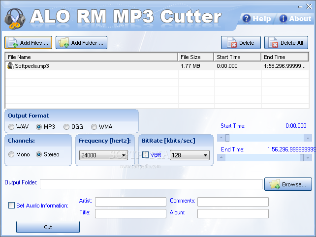 ALO RM MP3 Cutter