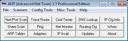 ANT (Advanced Net Tools) Professional Edition