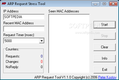 ARP Request Stress Tool