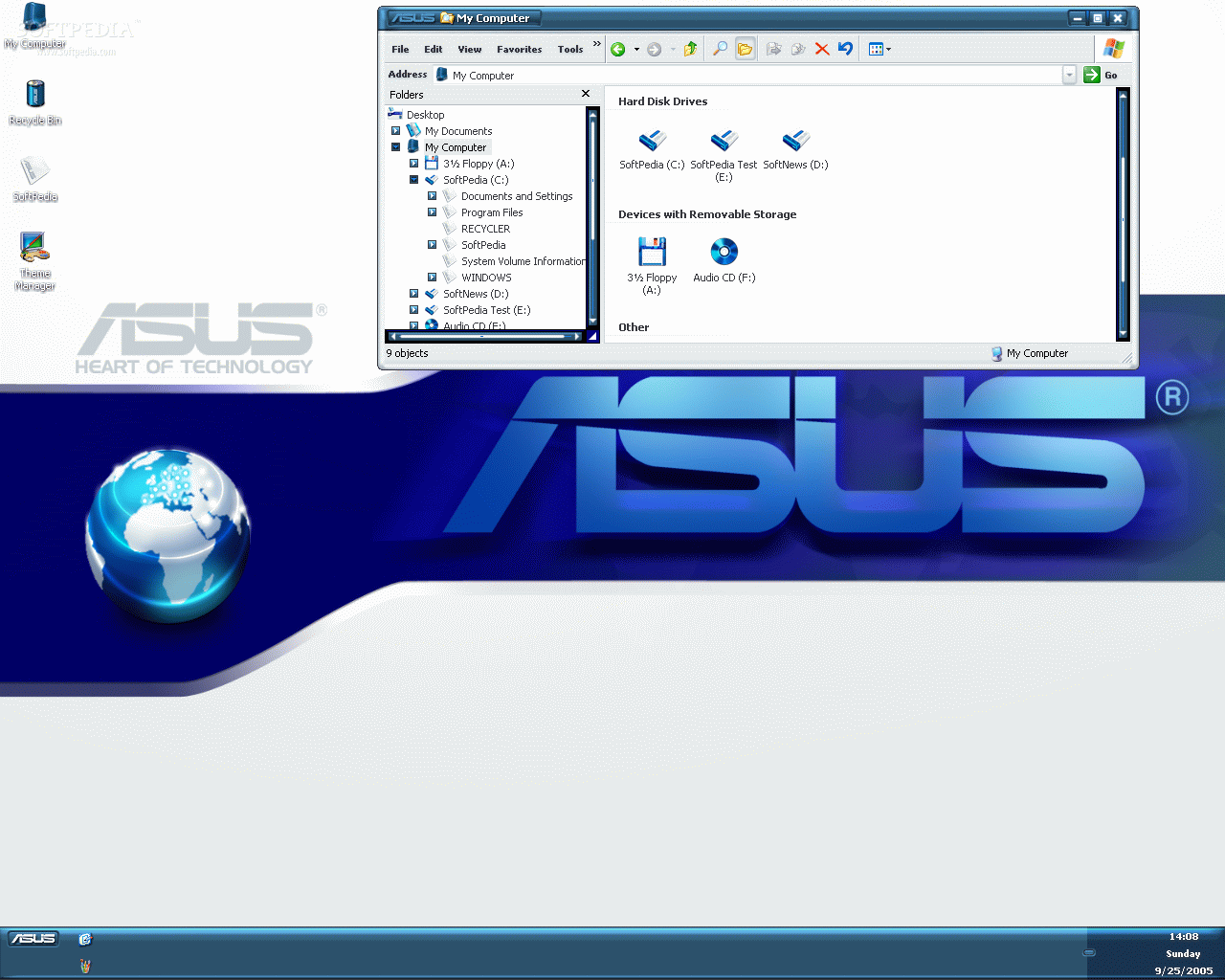ASUS Desktop Theme