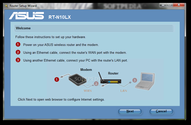 ASUS RT-N10LX Wireless Router Utilities