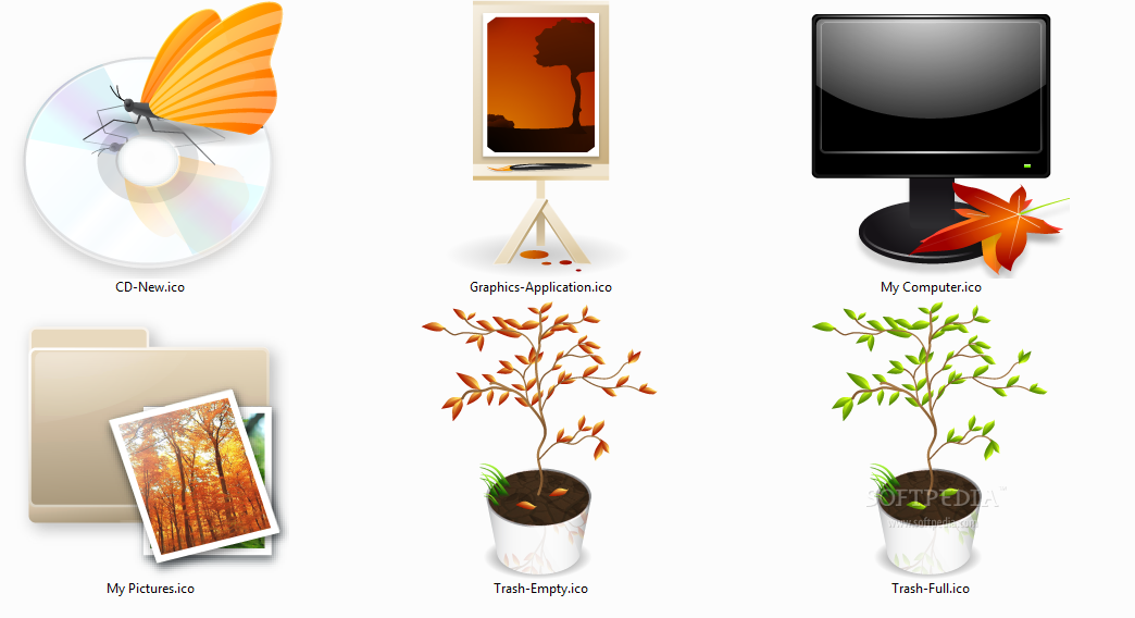 Top 30 Desktop Enhancements Apps Like AUTUMN LEAF ICONS - Best Alternatives