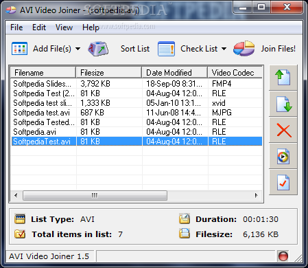 AVI Video Joiner
