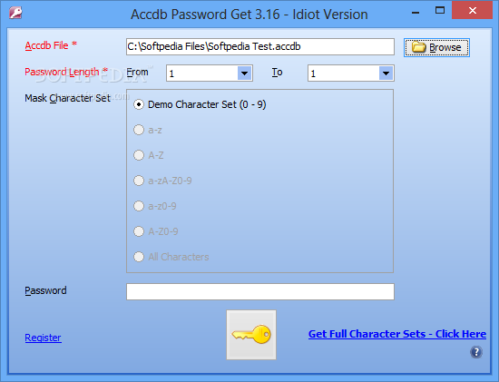 Accdb Password Get - Idiot Version
