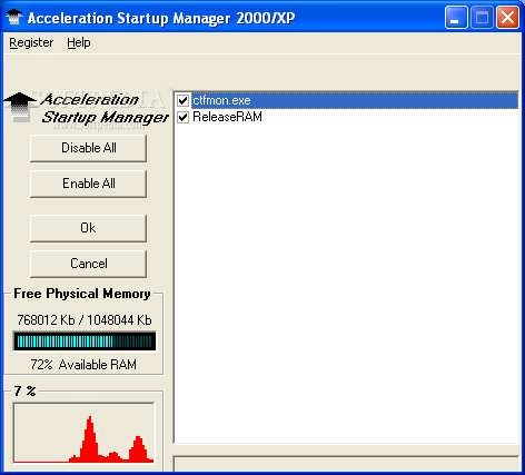 Acceleration Startup Manager + Release RAM Bundle
