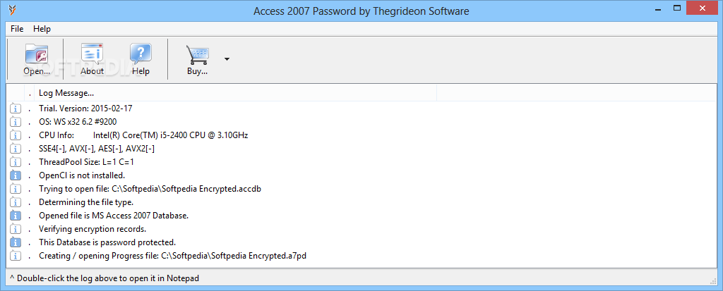 Access 2007 Password