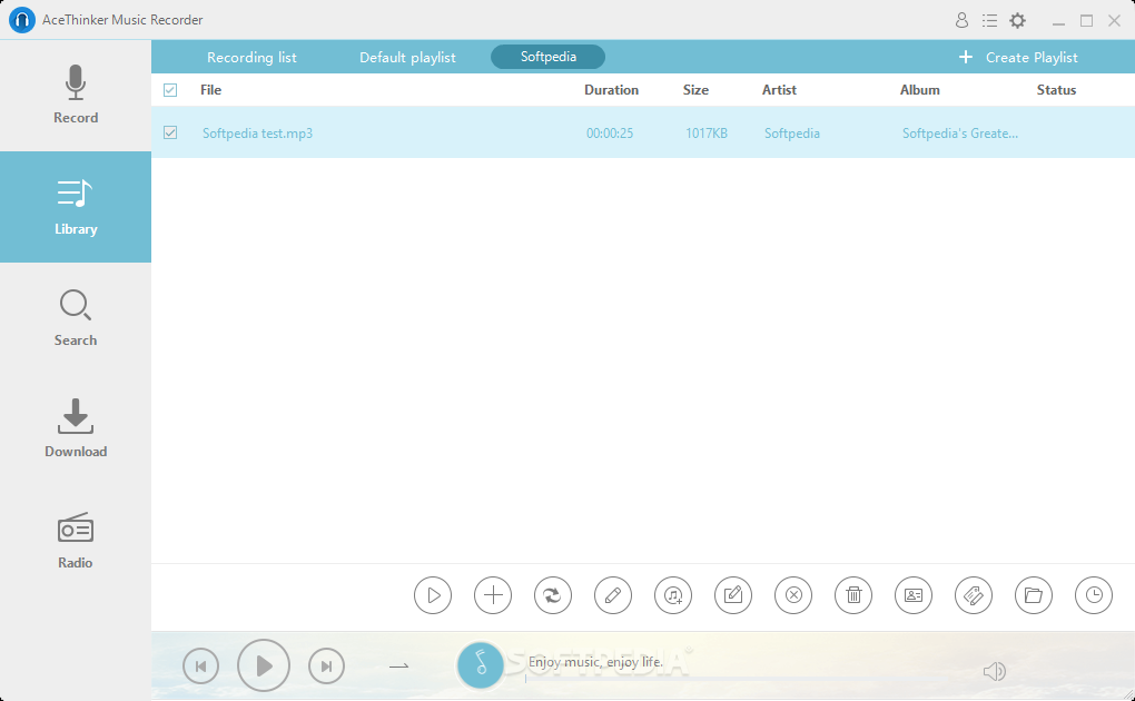 AceThinker Music Recorder