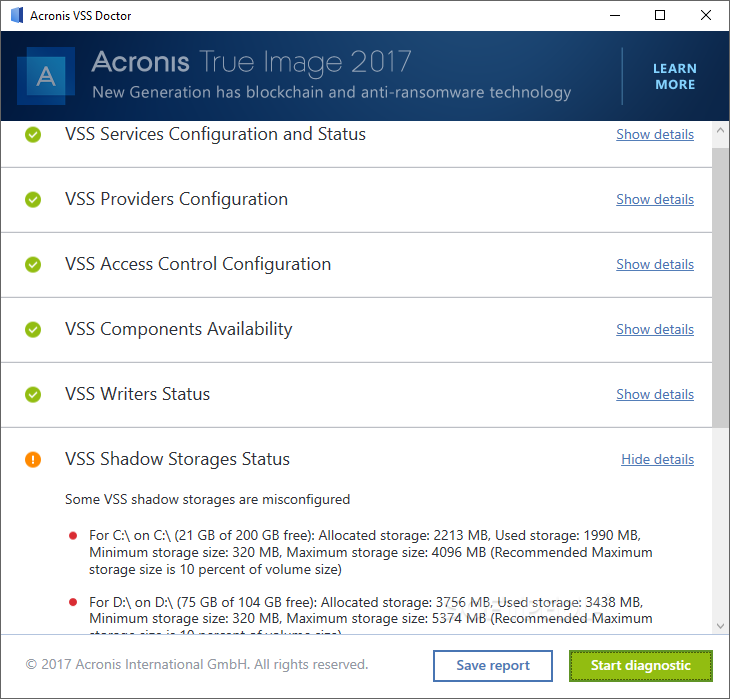 Top 29 System Apps Like Acronis VSS Doctor - Best Alternatives