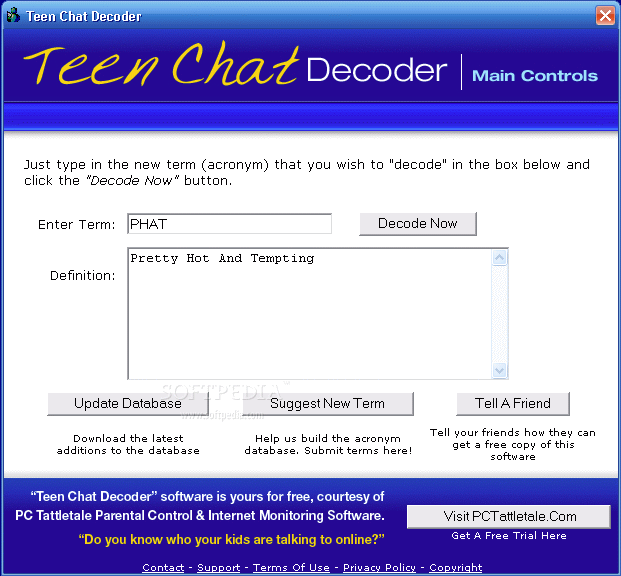 Teen Chat Decoder