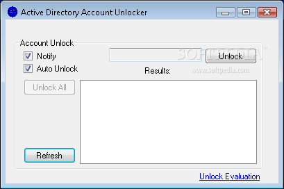 Active Directory Account Unlocker
