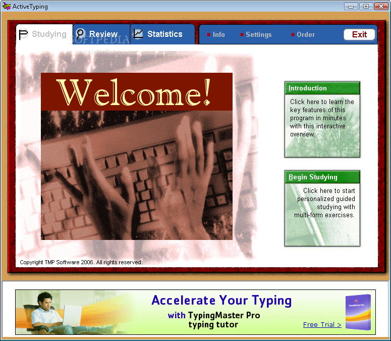 Active Typing Tutor