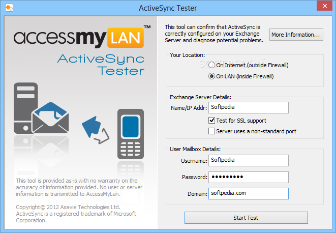 ActiveSync Tester