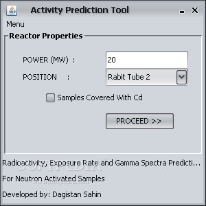 Activity Prediction Tool
