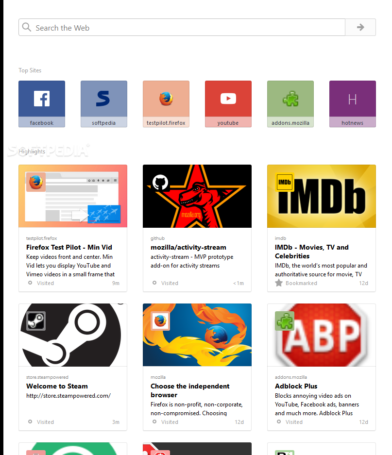Top 39 Internet Apps Like Activity Stream for Firefox - Best Alternatives