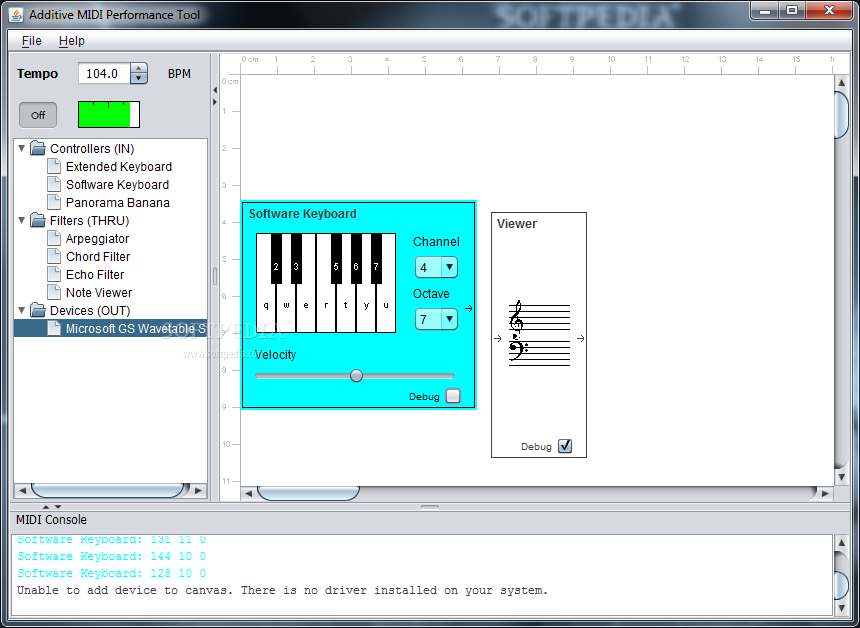 Additive MIDI Performance Tool