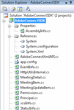 Adobe Acrobat Connect SDK