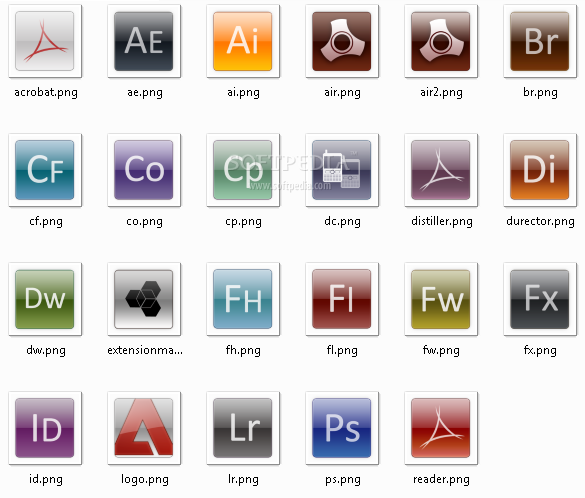 Adobe Creative Suite 3 Buttons