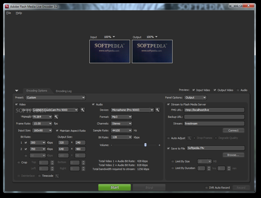 Adobe Flash Media Live Encoder