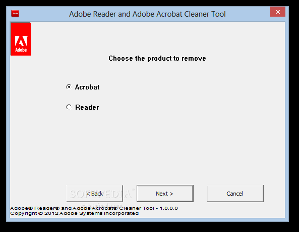 Adobe Reader and Adobe Acrobat Cleaner Tool