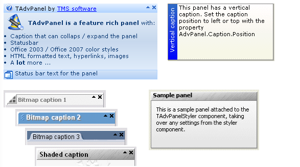 TAdvPanel