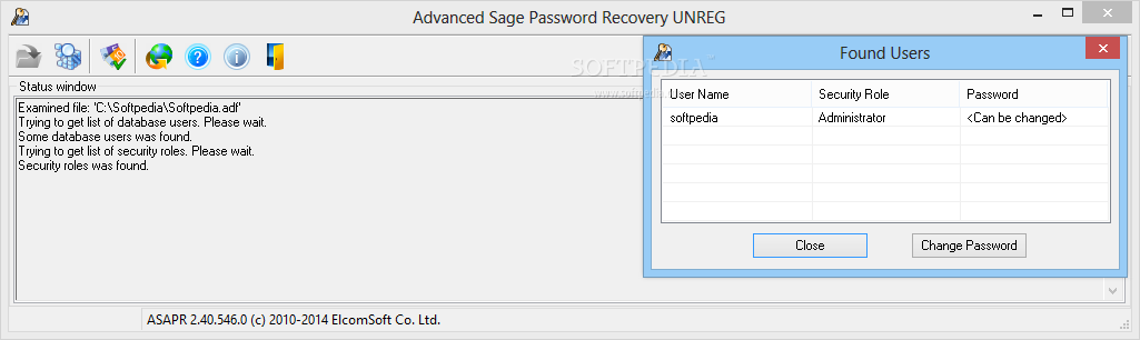 Advanced Sage Password Recovery