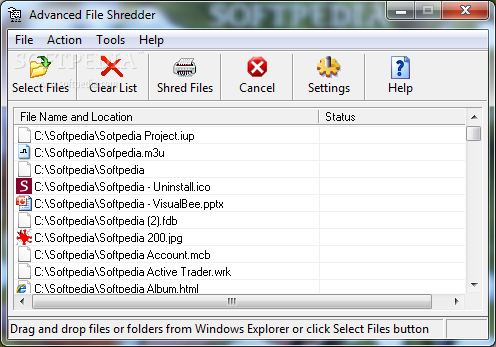 Advanced File Shredder