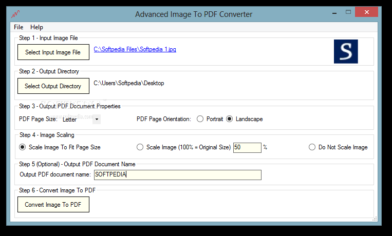 Advanced Image To PDF Converter