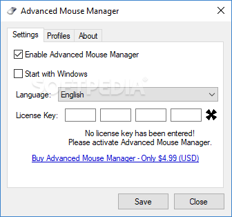 Advanced Mouse Manager