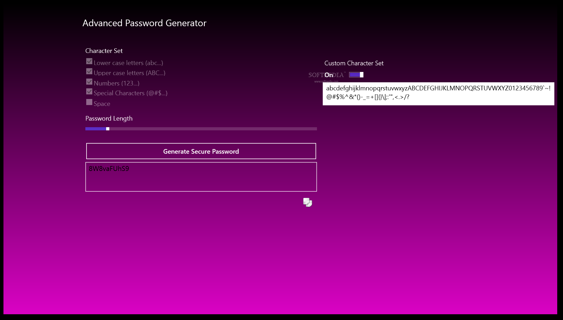 Advanced Password Generator